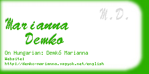 marianna demko business card